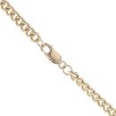 9ct Yellow Gold Curb Chain 22"