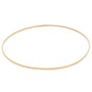 18ct Yellow Gold Patterned Bangle