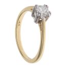 18ct Yellow Gold 0.50ct Diamond Solitaire Ring