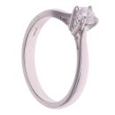 Platinum 0.30ct Brilliant Cut Diamond Solitaire Ring
