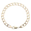 9ct Yellow Gold Curb Bracelet 8.5"