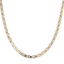 9ct Yellow Gold Byzantine Chain 22"