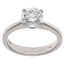 Platinum 2.00ct Brilliant Cut Diamond Solitaire Ring