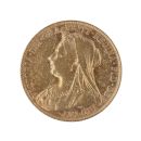 1900 Victoria Old Head UK Full Sovereign Coin