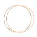 9ct Yellow, White And Rose Gold Russian Bangle