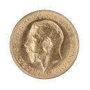 1913 George V Large Head UK Half Sovereign Coin