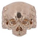 9ct Yellow Gold Fancy Skull Ring
