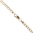 9ct Yellow Gold Curb Chain 22"