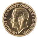 1914 George V Large Head UK Half Sovereign Coin