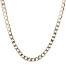 9ct Yellow Gold Curb Chain 24"