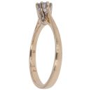 18ct Yellow Gold 0.28ct Brilliant Cut Diamond Solitaire Ring