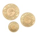 2019 First Evere New Zealand Sovereign Prestige Set of 3 Coins Proof Boxed