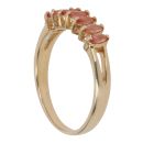 18ct Yellow Gold Peach Coloured Sapphire Fancy Ring