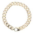 9ct Yellow Gold Curb Bracelet 7.5"