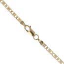 18ct Yellow Gold Patterned Anchor Chain 16"
