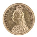 1892 Victoria Jubilee Head Australia Full Sovereign Coin