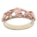 9ct Yellow and Rose Gold Tree Of Life Clogau Ring