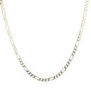 9ct Yellow Gold Figaro Chain 22"
