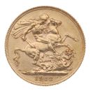 1912 George V Large Head UK Full Sovereign Coin