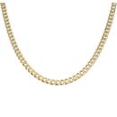 18ct Yellow Gold Curb Chain 20"