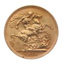 1914 George V Large Head UK Full Sovereign Coin