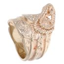 9ct Yellow Gold Saddle Ring