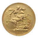 1887 Victoria Jubilee Head UK Full Sovereign Coin