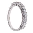 18ct White Gold 0.75ct Brilliant Cut Diamond Eternity Ring