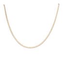 9ct Yellow Gold Curb Chain 22"