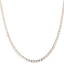 9ct Yellow Gold Curb Chain 18"