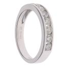 18ct White Gold 0.75ct Brilliant Cut Diamond Eternity Ring