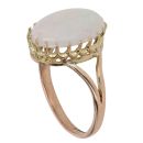 9ct Yellow Gold Opal Solitaire Ring