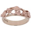 9ct Yellow and Rose Gold Vine Of Life Clogau Ring