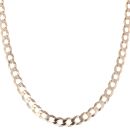 9ct Yellow Gold Curb Chain 20"