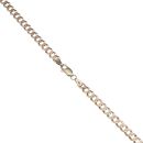 9ct Yellow Gold Cubic Zirconia Initial 'C' Pendant and Chain 18"