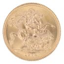 1974 Elizabeth II Decimal Portrait UK Full Sovereign Coin