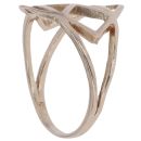 9ct Yellow Gold Geometric Fancy Ring