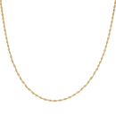 22ct Yellow Gold Twist Box Chain 16"