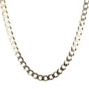 9ct Yellow Gold Curb Chain 22"