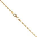 22ct Yellow Gold Twist Box Chain 16"