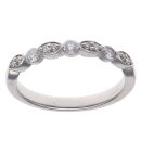 Platinum 0.25ct Brilliant Cut Diamond Fancy Ring