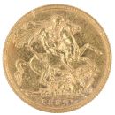 1892 Victoria Jubliee Head Australia Full Sovereign Coin