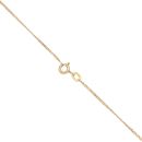 18ct Yellow Gold 0.15ct Brilliant Cut Diamond High Heel Pendant And Chain 18"