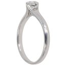 18ct White Gold 0.37ct Brilliant Cut Diamond Solitaire Ring