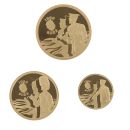 2023  Elizabeth II Memorial Sovereign Ascension Island Deluxe Coin Set Proof Boxed