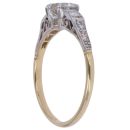 14ct Yellow Gold 0.90ct Brilliant Cut Diamond Solitaire Ring