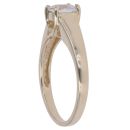 9ct Yellow Gold Cubic Zirconia Solitaire Ring