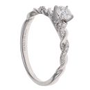 18ct White Gold 0.40ct Brilliant Cut Diamond Solitaire Ring