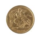 1899 Victoria Old Head UK Half Sovereign Coin