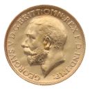 1918 George V Large Head Australia Full Sovereign Coin